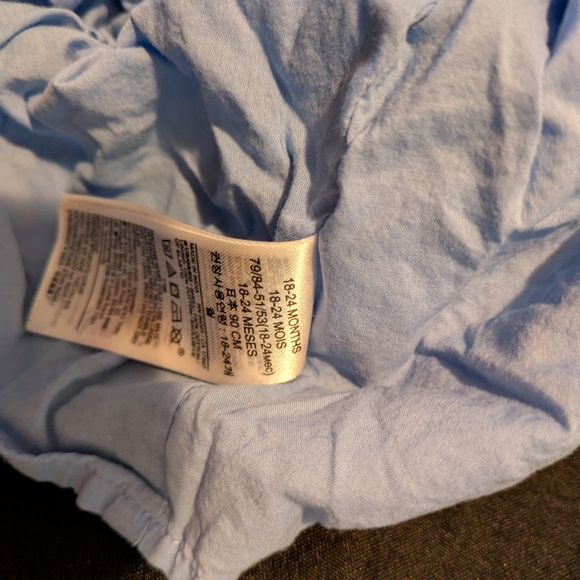 Gap Baby Girls Floral Puff Sleeve Dress – 18-24 Months - Picture 4 of 4